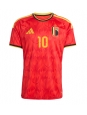 Moške Nogometnih dresov Belgija Leandro Trossard #10 Domači SP 2026 Kratki rokavi Moške Nogometnih dresov Belgija Leandro Trossard #10 Domači SP 2026 Kratki rokavi
